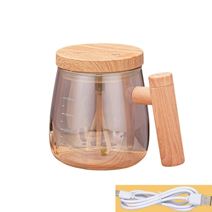 Tasse Polyvalente en Bois pour Mélanger