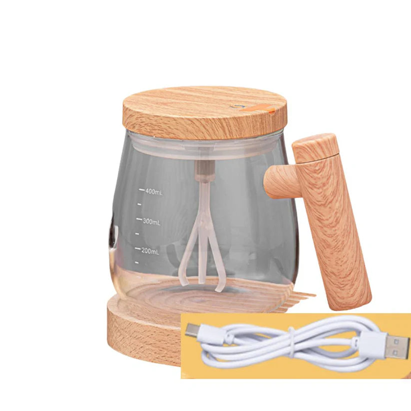 Tasse Polyvalente en Bois pour Mélanger