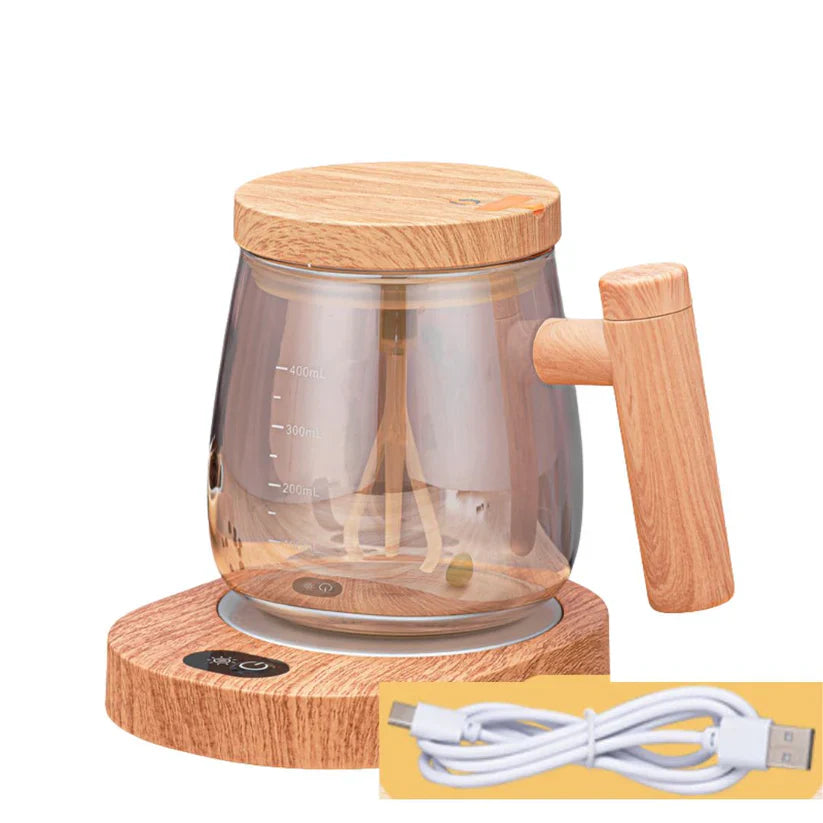 Tasse Polyvalente en Bois pour Mélanger