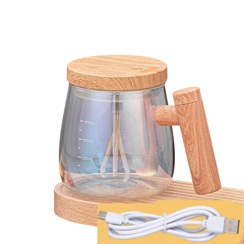 Tasse Polyvalente en Bois pour Mélanger