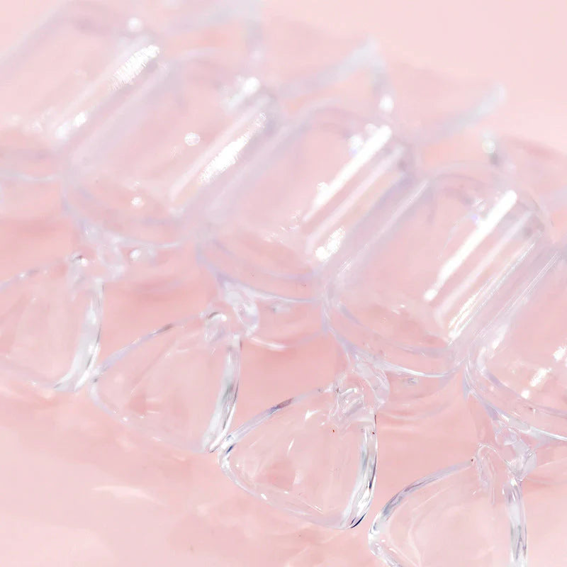 Boîte à Bijoux Transparente en Forme de Bonbon - Stylé et Pratique
