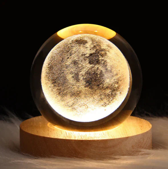 Lampe de Lumière en Cristal - Magique, Confortable, Durable