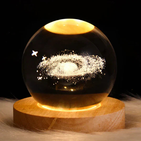 Lampe de Lumière en Cristal - Magique, Confortable, Durable