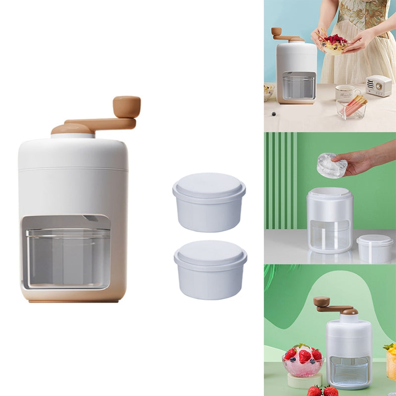 Machine Manuelle à Broyer la Glace - Parfait pour des Boissons Rafraîchissantes!