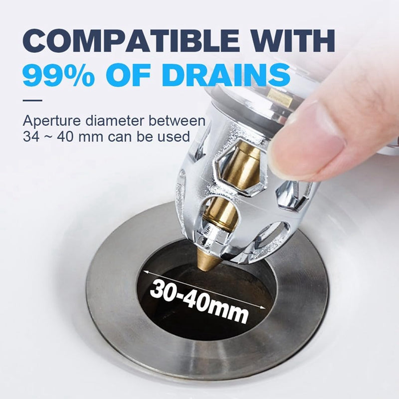 Bouchon D' Évacuation Universel pour Lavabo