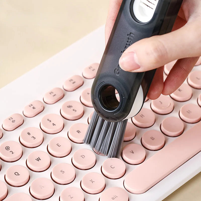 Brosse de Nettoyage Multifonctionnelle pour les Bouteilles et les Couvercles - une Propreté Impeccable dans Tous les Coins!