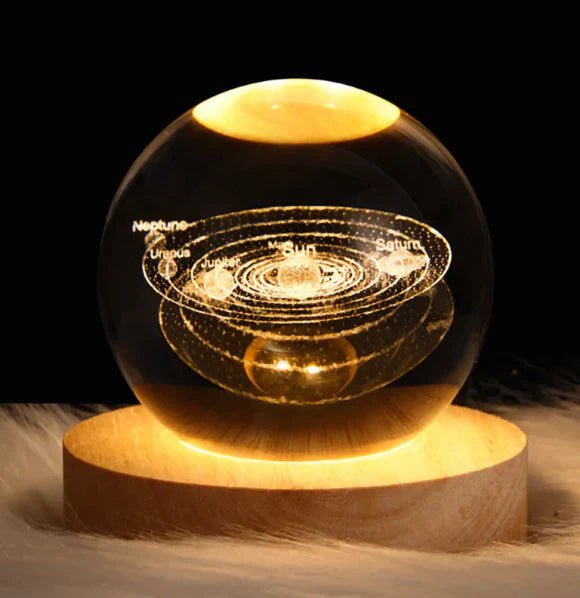 Lampe de Lumière en Cristal - Magique, Confortable, Durable