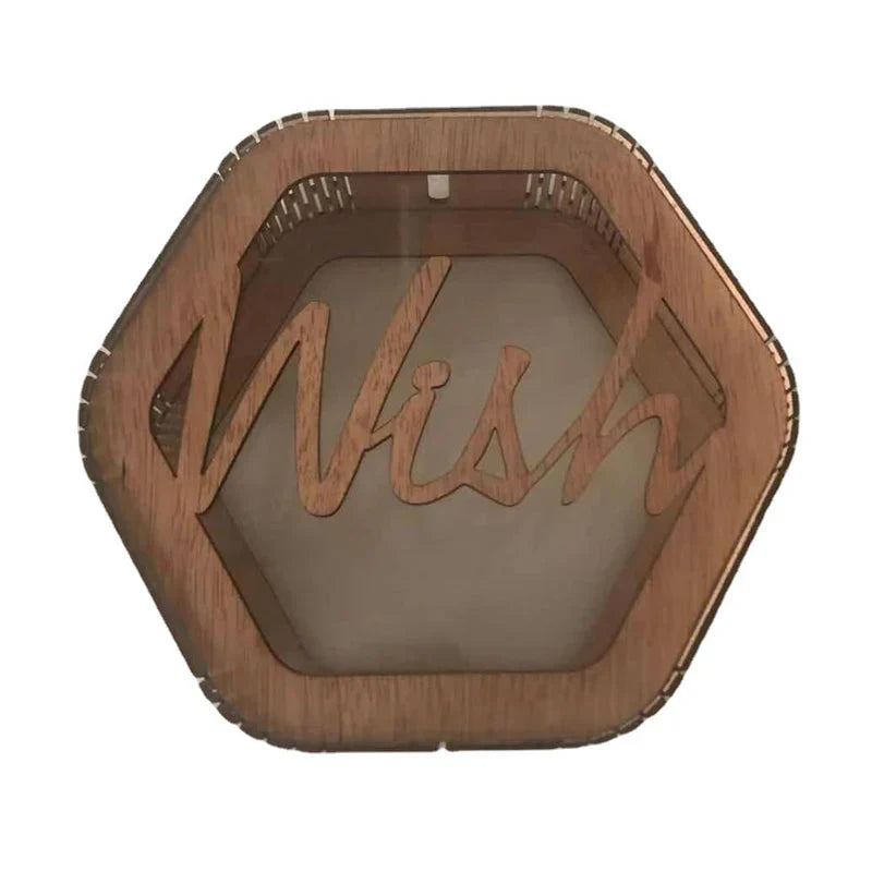 Coffret Cadeau de Mariage Personnalisé au Design Hexagonal