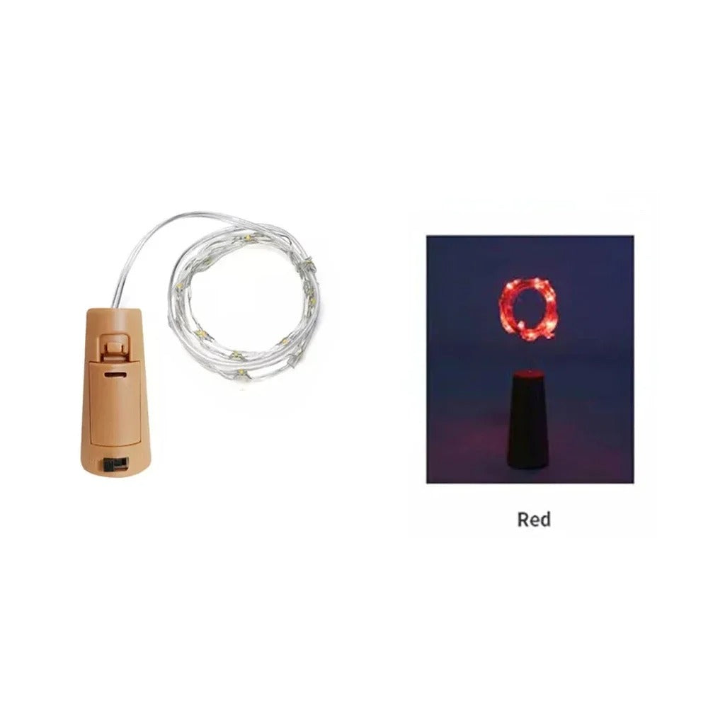 Lampes Led pour Bouchons de Bouteille - Transformez des Bouteilles Vides en Décorations D' Ambiance!