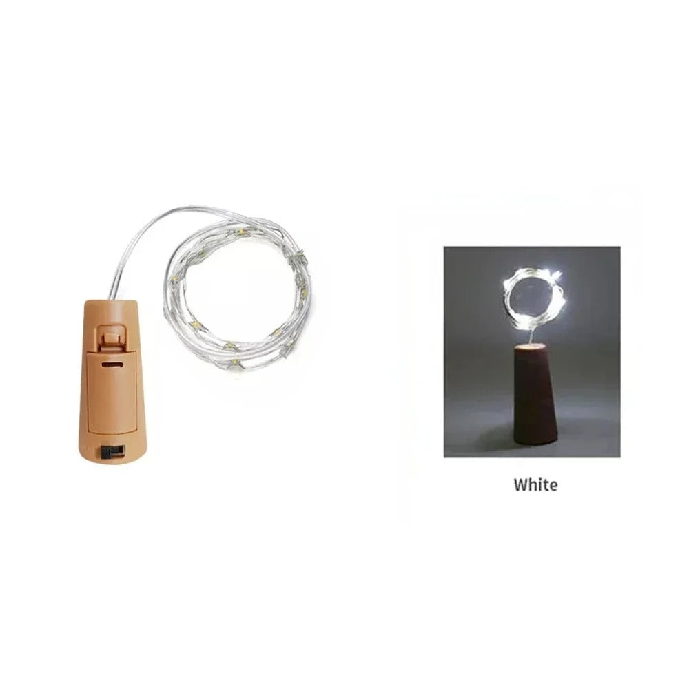 Lampes Led pour Bouchons de Bouteille - Transformez des Bouteilles Vides en Décorations D' Ambiance!
