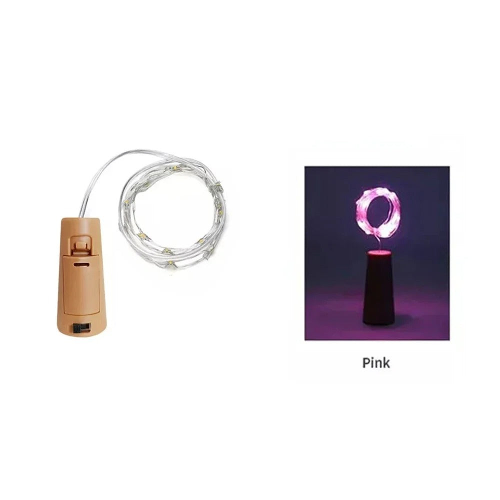 Lampes Led pour Bouchons de Bouteille - Transformez des Bouteilles Vides en Décorations D' Ambiance!