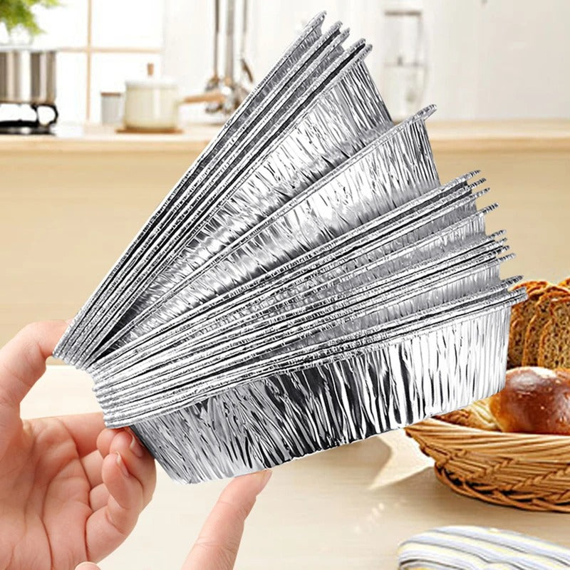 Inserts Réutilisables en Aluminium - Friteuse à Air Chaud Propre et sans Effort