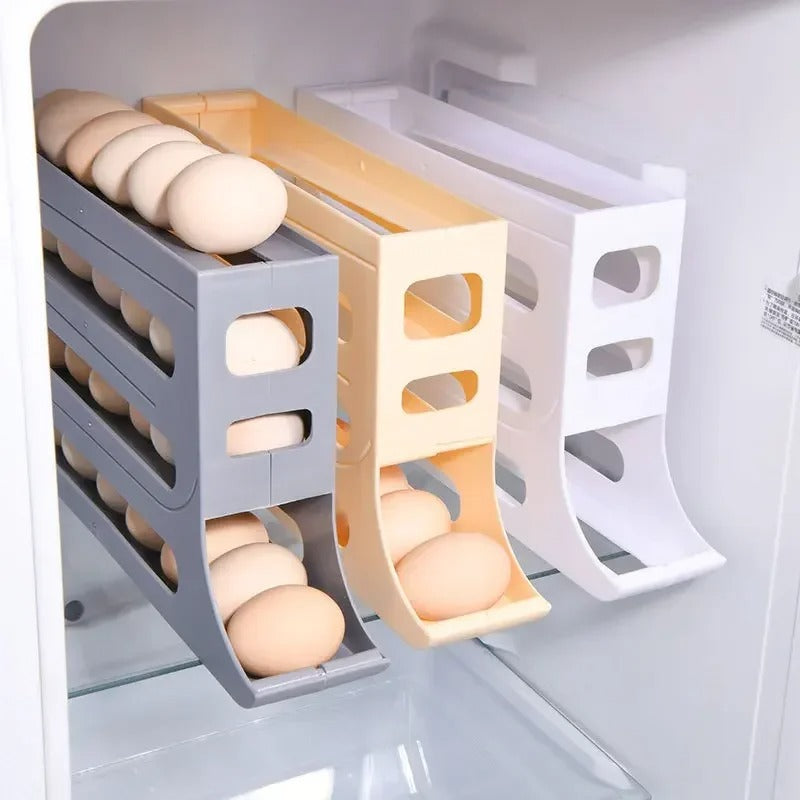 Etagère D' Organisation pour les Œufs à Quatre Niveaux