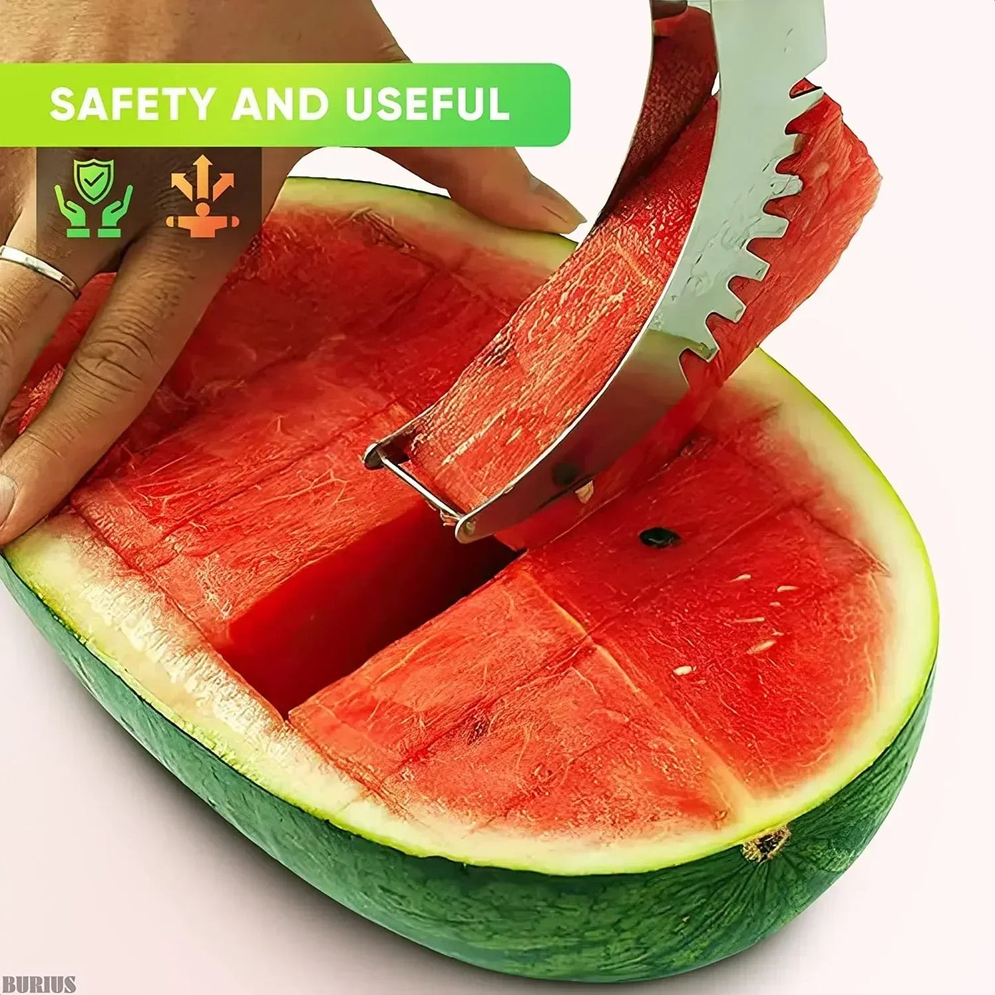 Coupeuse de Fruits Polyvalente en Acier Inoxydable