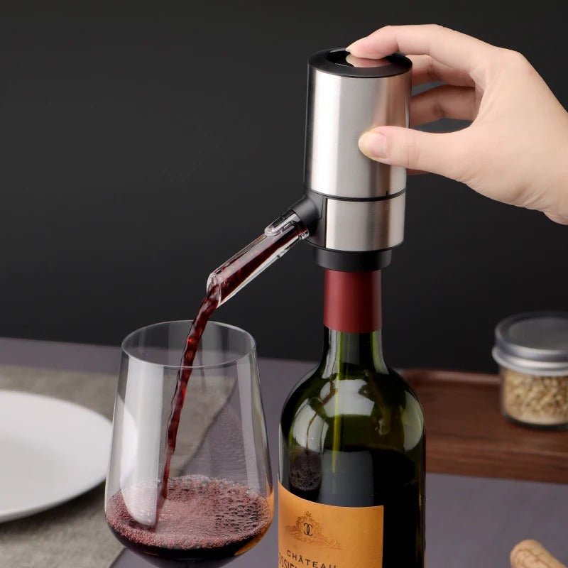 Carafe à Vin Électronique - Aération Parfaite pour un Plaisir Total du Vin