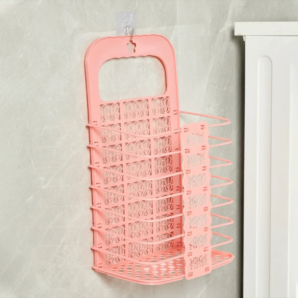 Corbeille de Rangement Murale Pliable - Flexible, Peu Encombrante et Polyvalente
