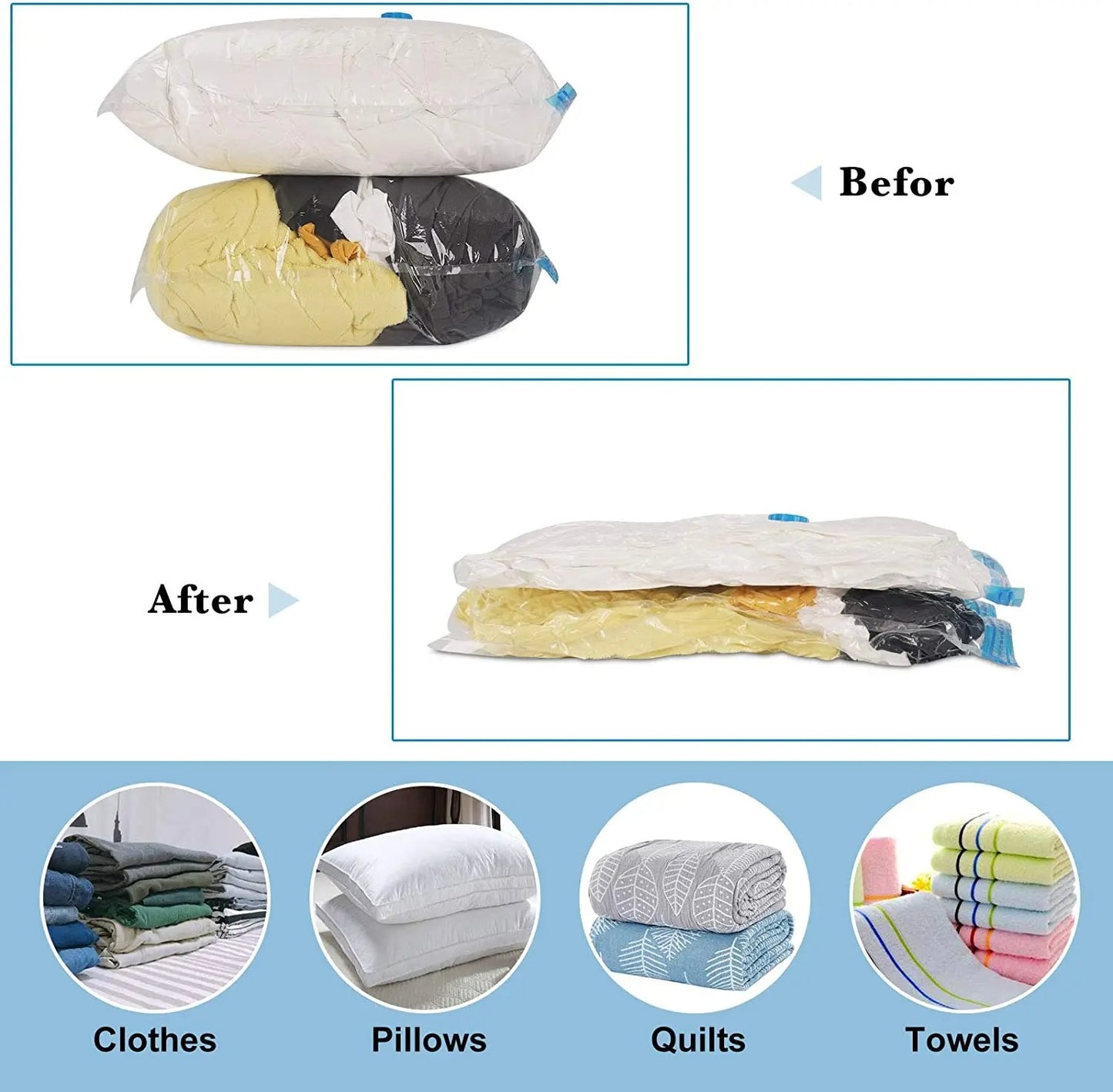 Set de Sacs de Conservation sous Vide