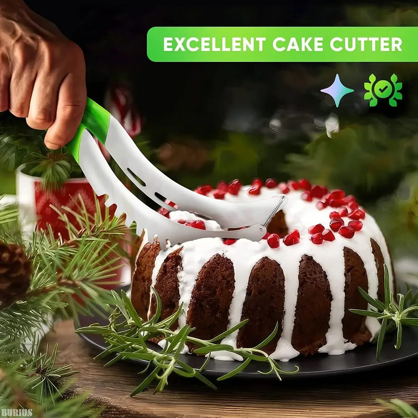 Coupeuse de Fruits Polyvalente en Acier Inoxydable