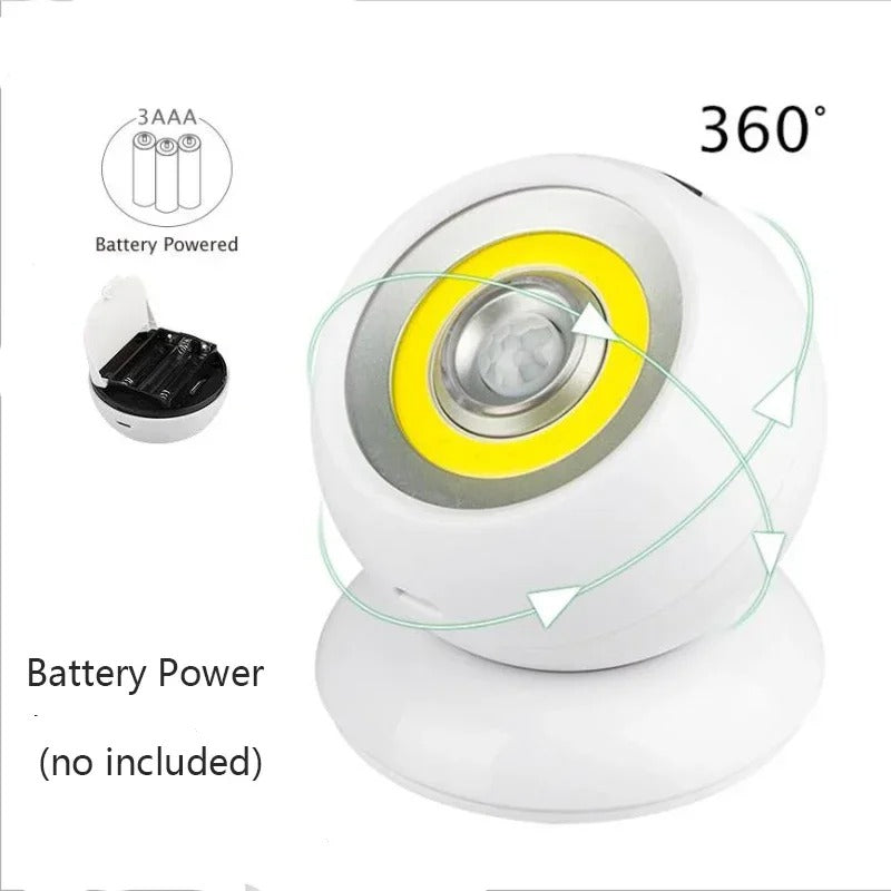 Lumière à Détecteur Led avec Support Magnétique