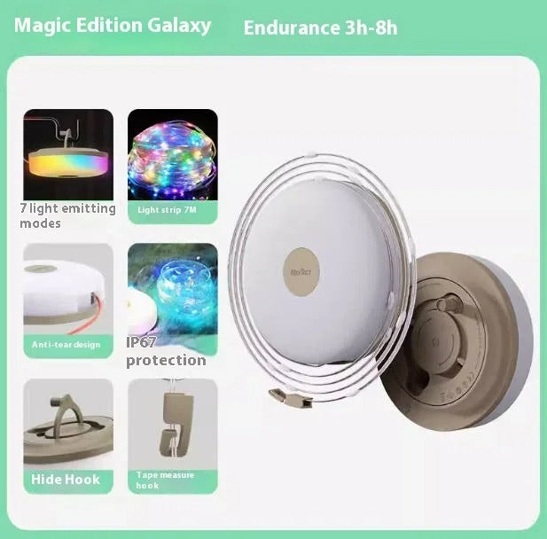 Chaînes Lumineuses Portables Polyvalentes (10 M)