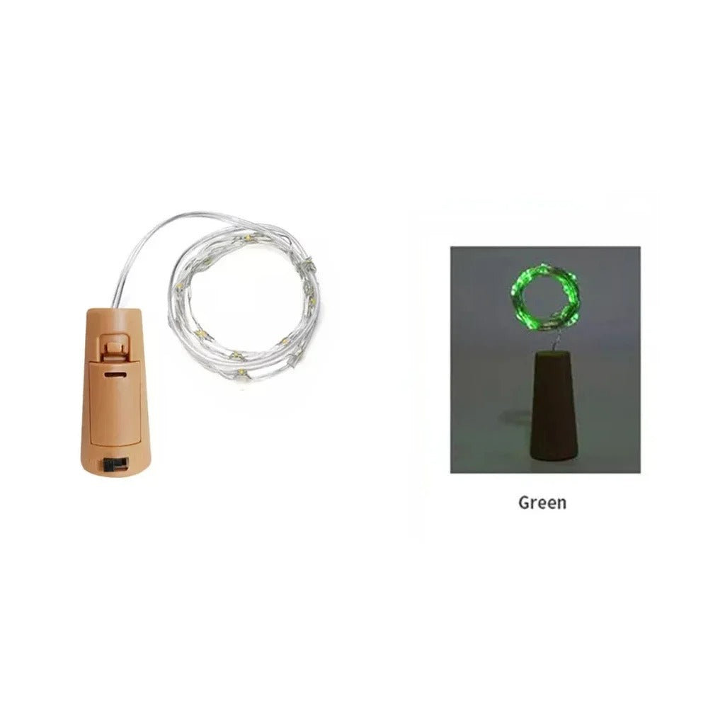 Lampes Led pour Bouchons de Bouteille - Transformez des Bouteilles Vides en Décorations D' Ambiance!
