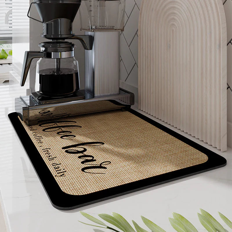 Egouttoir de Cuisine Ultra-absorbant - Séchage Rapide & Hygiénique