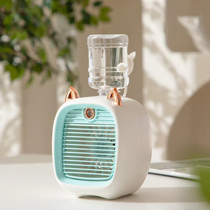 Ventilateur à Spray Portable - un Rafraîchissement à Emporter