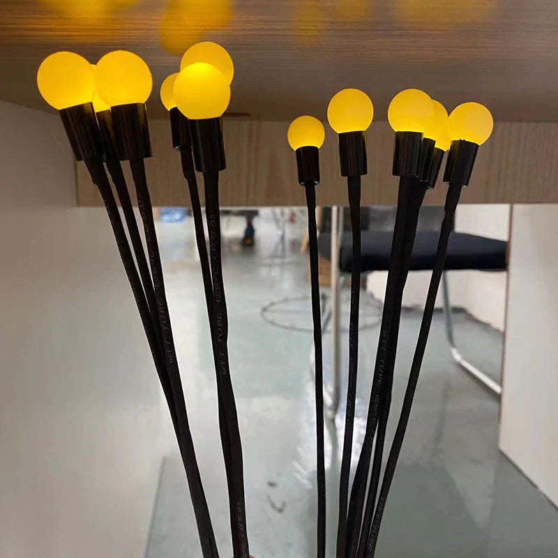 Lampes Led de Jardin à Énergie Solaire - Effet Lucioles