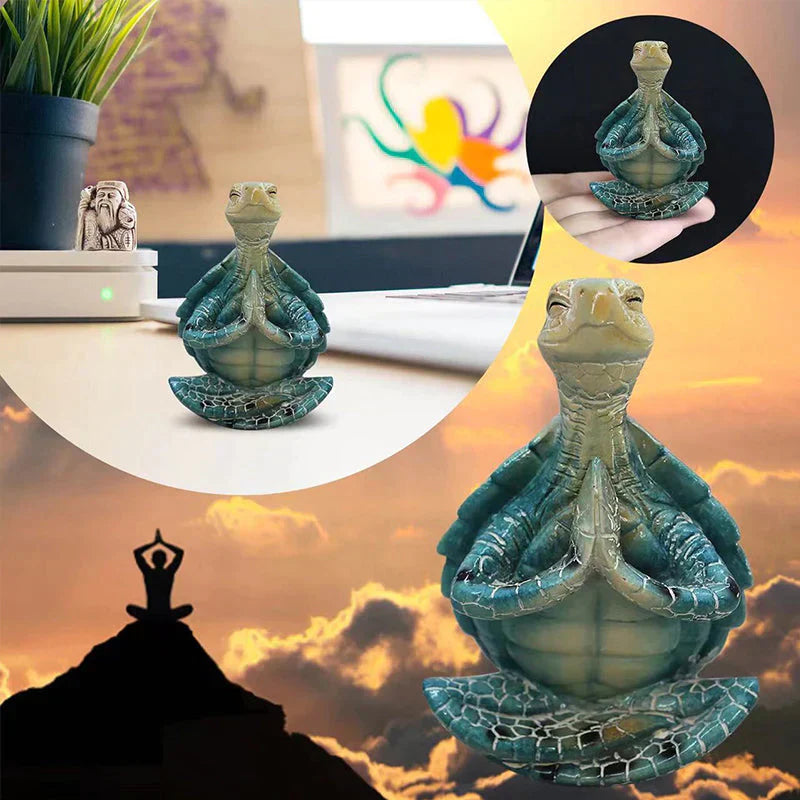 Figure de Tortue Zen pour la Méditation & la Décoration D' Intérieur