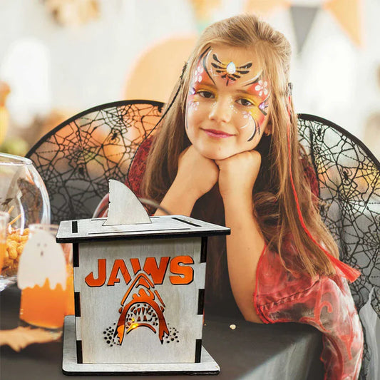 Gruseljack - Lanterne en Bois pour une Déco D' Halloween Effrayante