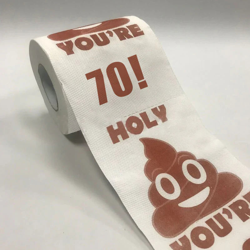 Papier Toilette Amusant - le Plaisir de la Fête pour chaque Salle de Bain