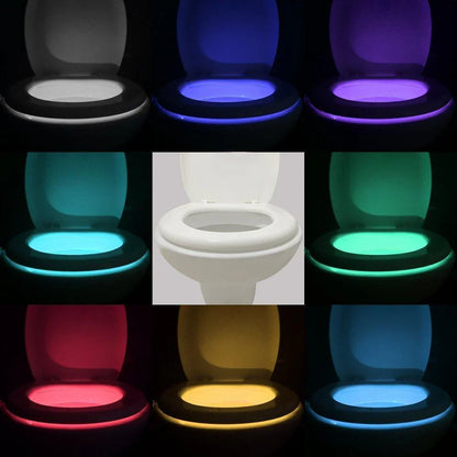 Lumière de Toilette Led avec Stérilisation aux Uv - 16 Couleurs
