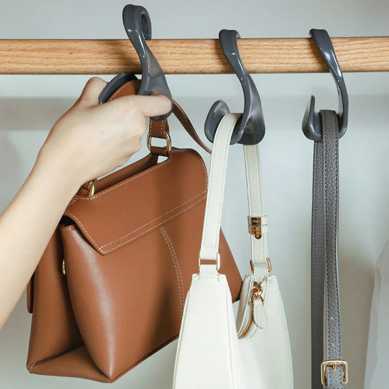 Crochet de Rangement Pratique - Ordre & Protection pour Tes Sacs!