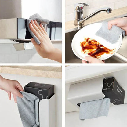 Lingettes Nettoyantes en Microfibre Réutilisables - Parfaites pour Tous les Ménages!