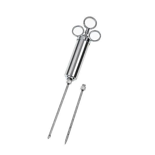 Seringue à Marinade en Acier Inoxydable 304 - Parfait pour des Plats de Viande Juteux et Aromatiques
