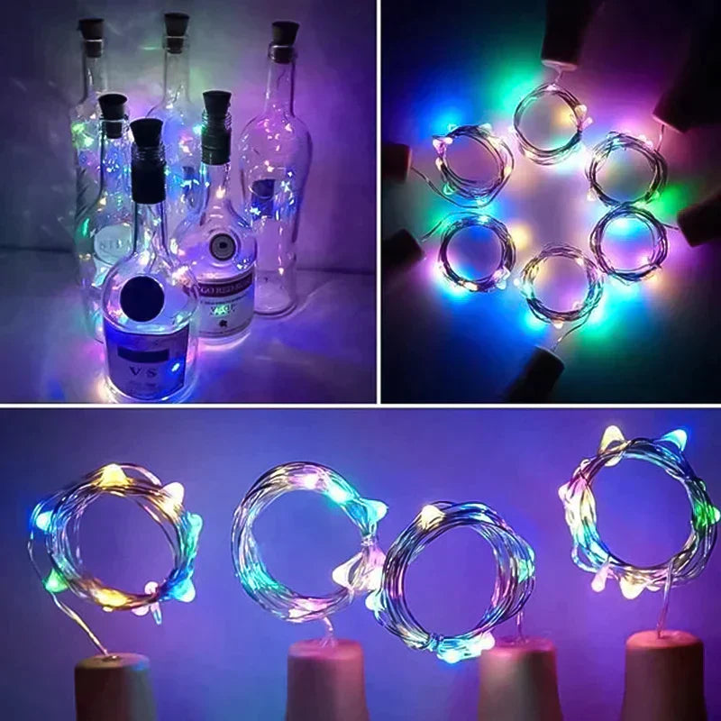 Lampes Led pour Bouchons de Bouteille - Donnez à Vos Vieilles Bouteilles une Lueur Magique!