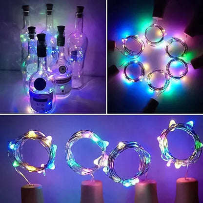 Lampes Led pour Bouchons de Bouteille - Donnez à Vos Vieilles Bouteilles une Lueur Magique!