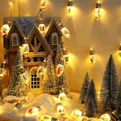 Chaînes Lumineuses Led de Noël Festives - une Lumière Magique pour les Fêtes