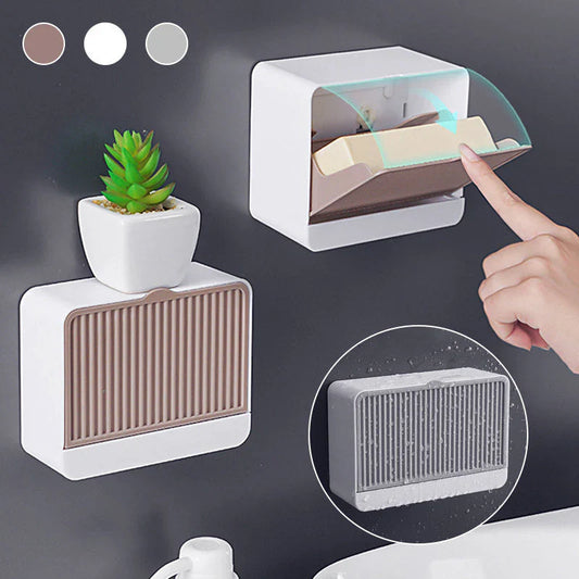 Elégante Boîte à Savon avec Couvercle