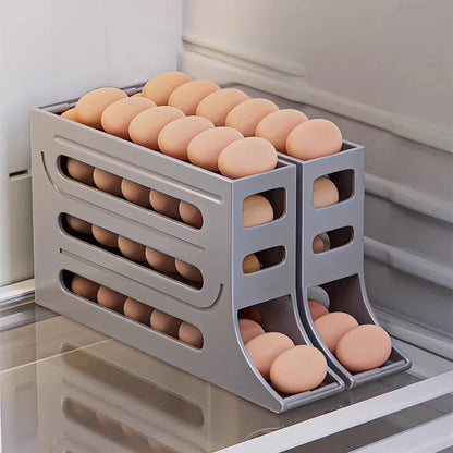 Etagère D' Organisation pour les Œufs à Quatre Niveaux