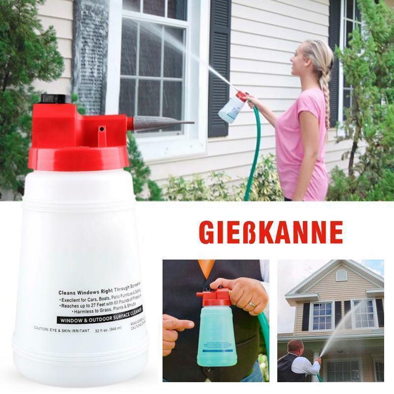 Détergent Universel pour Fenêtres et Surfaces avec Raccord pour Tuyau D' Arrosage