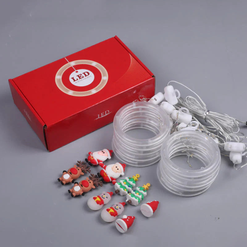 Chaînes Lumineuses pour Rideaux de Noël - une Ambiance de Fête pour Ta Maison!