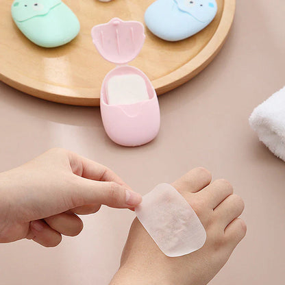 Savon de Voyage - Papier Toilette Portable pour les Déplacements