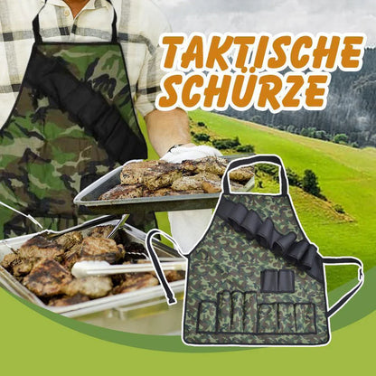Tablier à Barbecue Multifonctionnel avec Accessoires