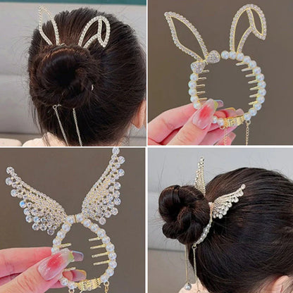 Pince à Cheveux Élégante pour Chignon