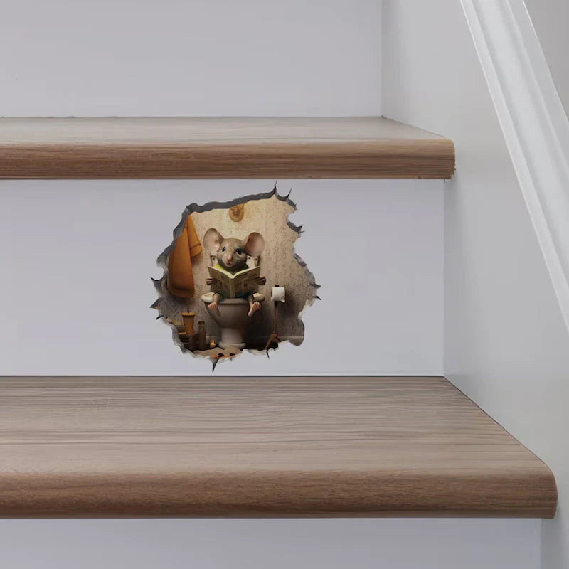Rêve de Souris - Stickers Muraux pour une Décoration Ludique