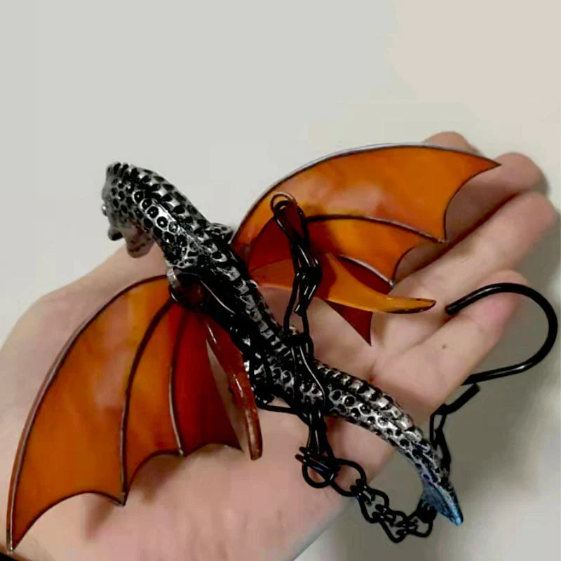Figure de Dragon Suspendu Colorée