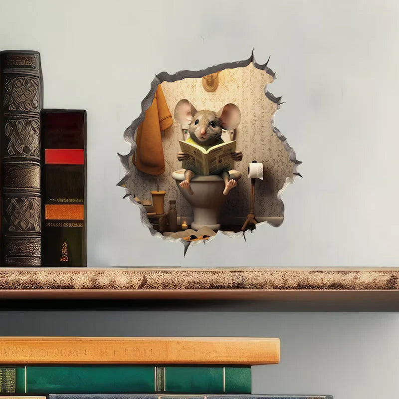 Rêve de Souris - Stickers Muraux pour une Décoration Ludique