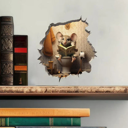 Rêve de Souris - Stickers Muraux pour une Décoration Ludique
