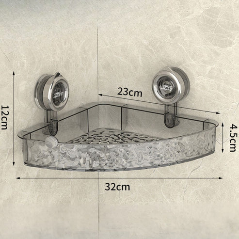 Etagère D' Angle à Ventouses pour la Salle de Bain